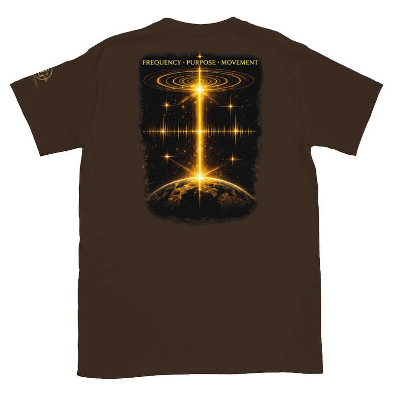 New Energy 2 (Short-Sleeve Unisex T-Shirt) – S, Dark Chocolate