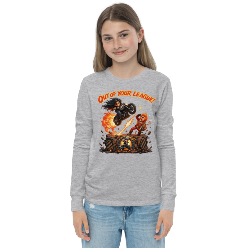Out Of Your League Kids Long Sleeve