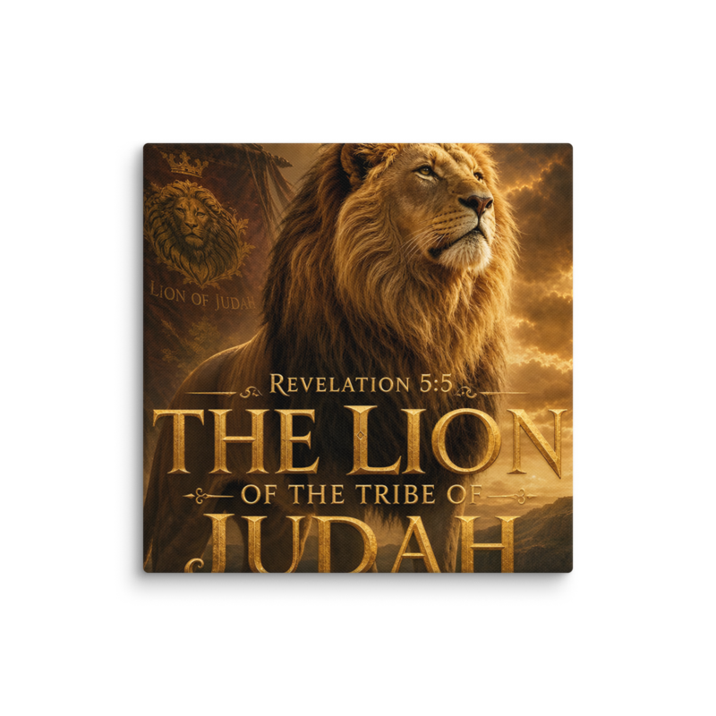 Lion of the Tribe of Judah — Canvas