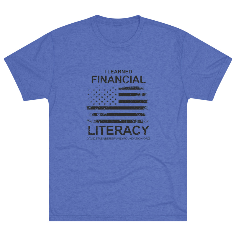 Unisex Tri-Blend Crew T-Shirt |  Veteran's Day v2 – S, Tri-Blend Vintage Royal