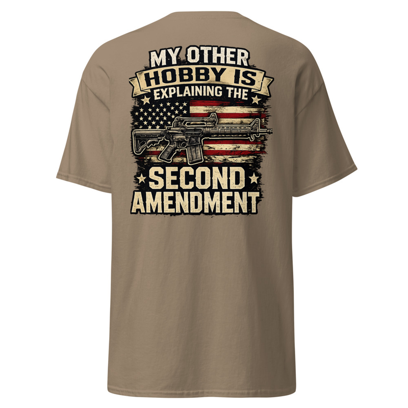 Unisex tee – S, Brown Savana