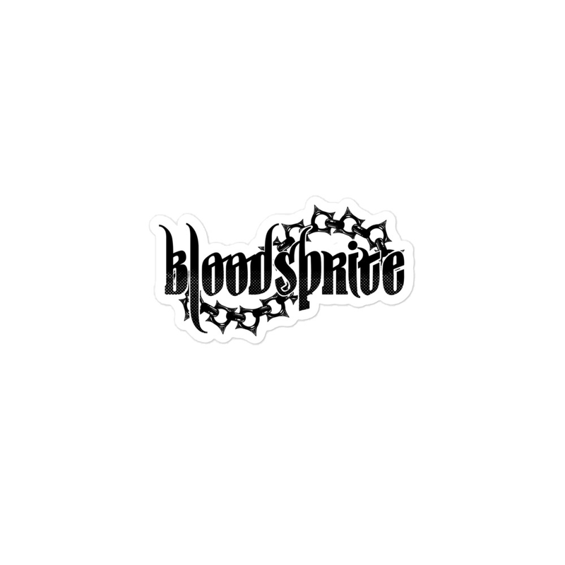 Bloodsprite Logo Sticker