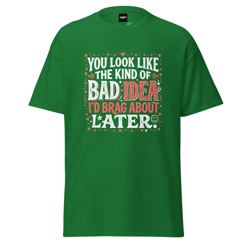 Bad Idea Unisex classic tee – XL, Turf Green