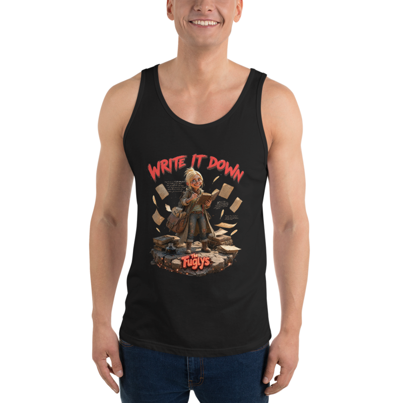 Ellie Mae- Write It Down Vest Tank