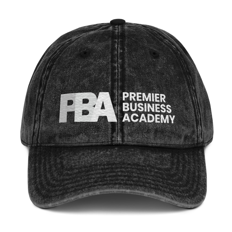 Vintage Cotton Twill Cap - PBA