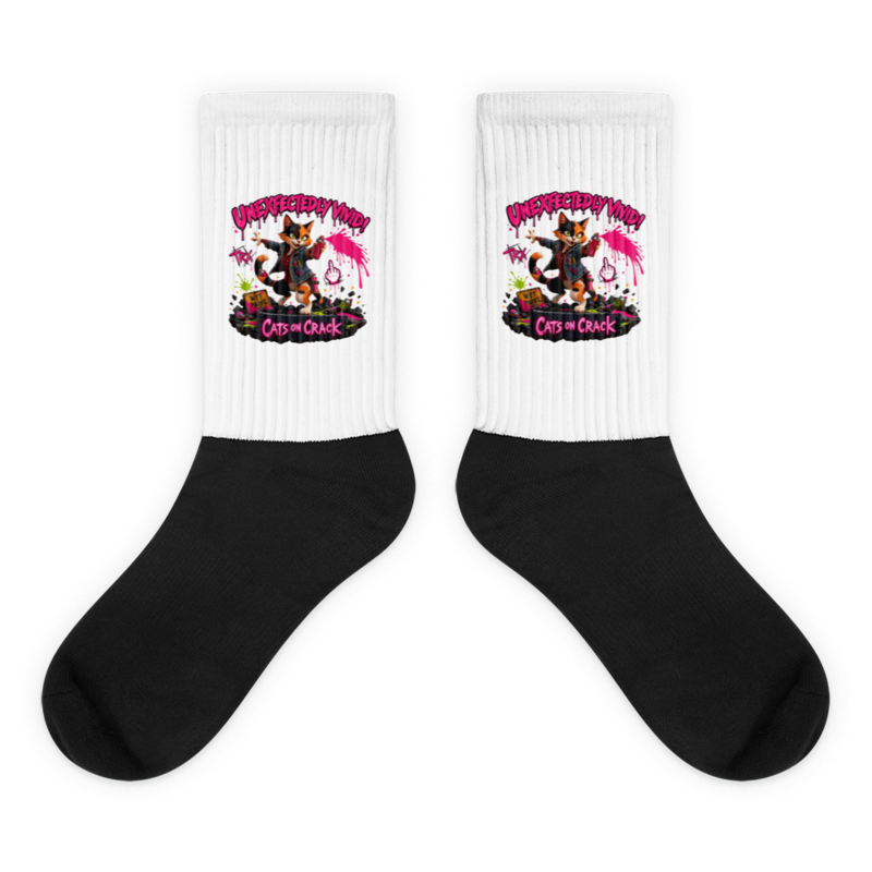 Unexpectedly Vivid Socks