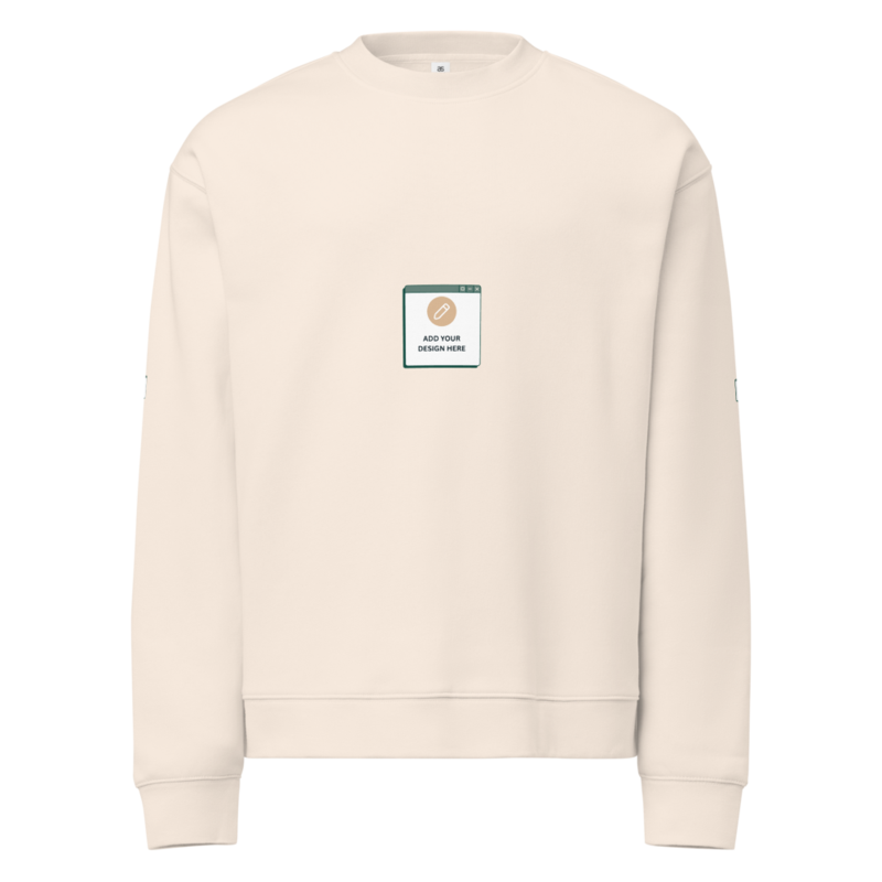 Unisex relax crew neck sweatshirt / S