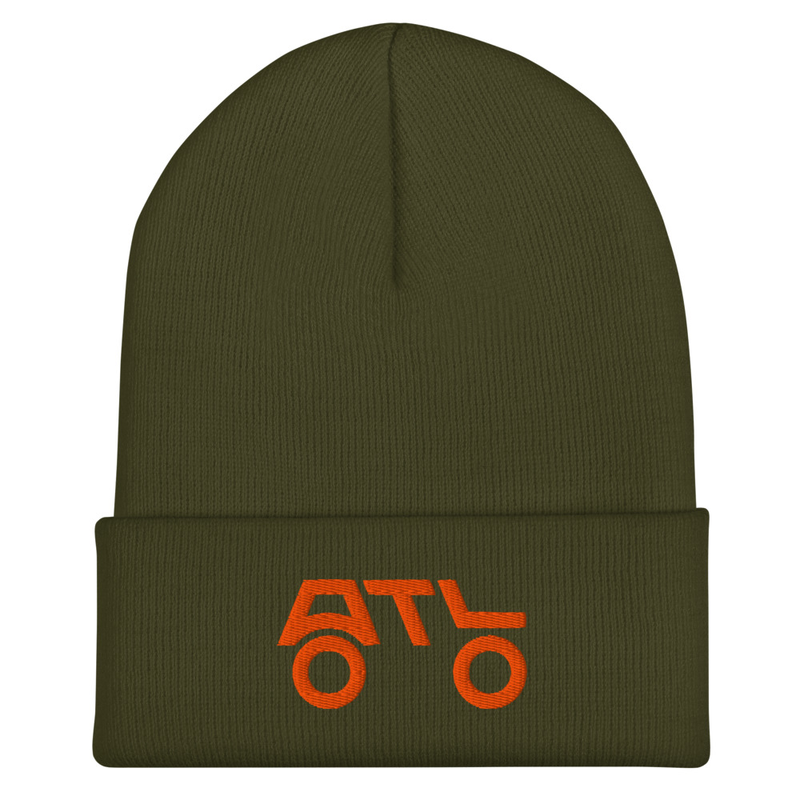 Cuffed Beanie – One size, Olive