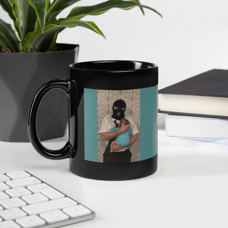 Black Glossy Mug