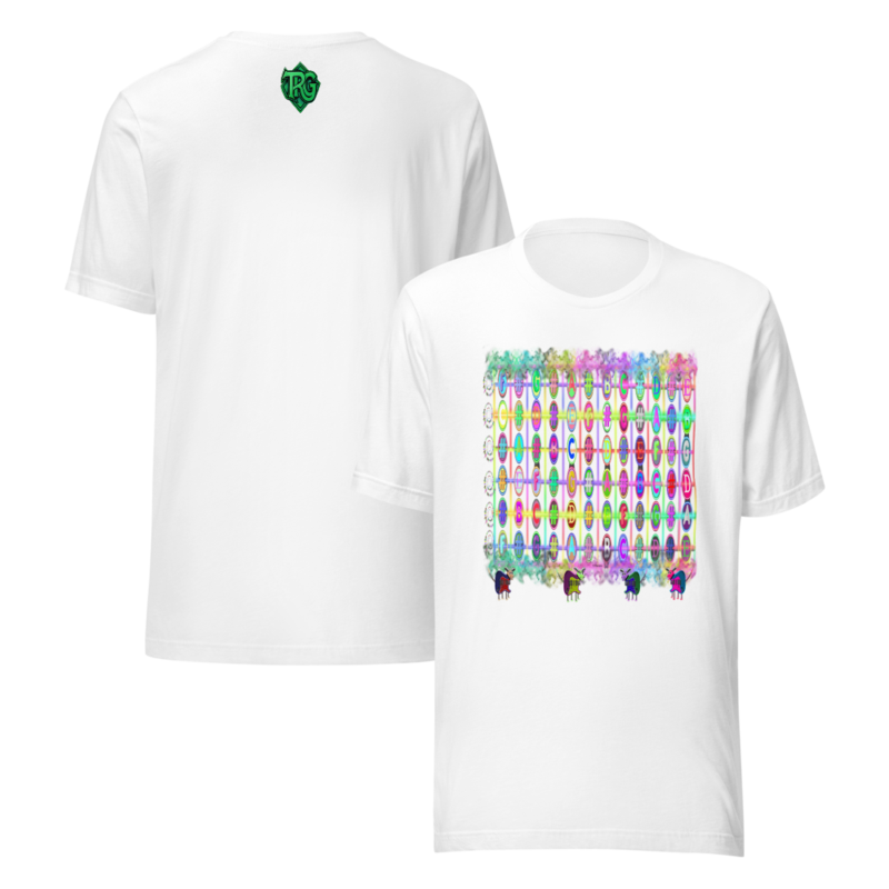 Pluckleboard White Unisex Staple T-Shirt