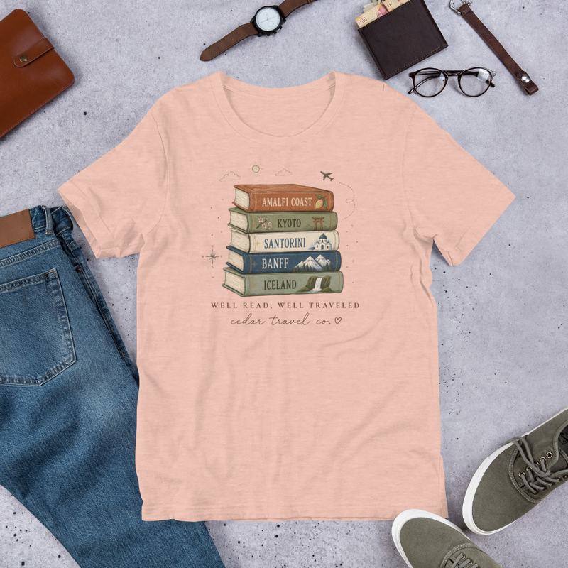 Well Read, Well Traveled Tee