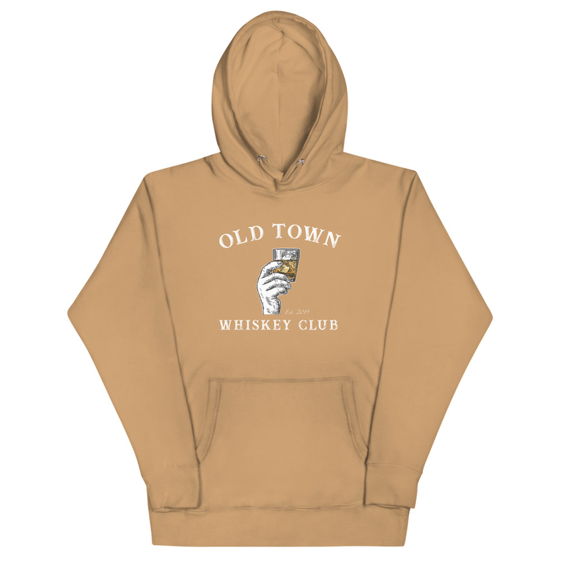 OTWC - Original Logo - Unisex Hoodie – S, Khaki