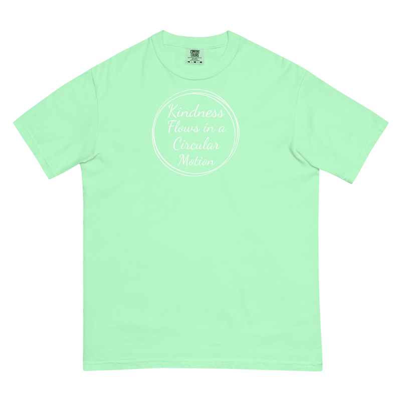 Kindness Flows Unisex garment-dyed heavyweight t-shirt