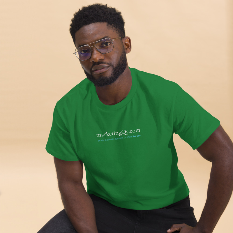 mQs Day One - Dark Promo T – S, Turf Green