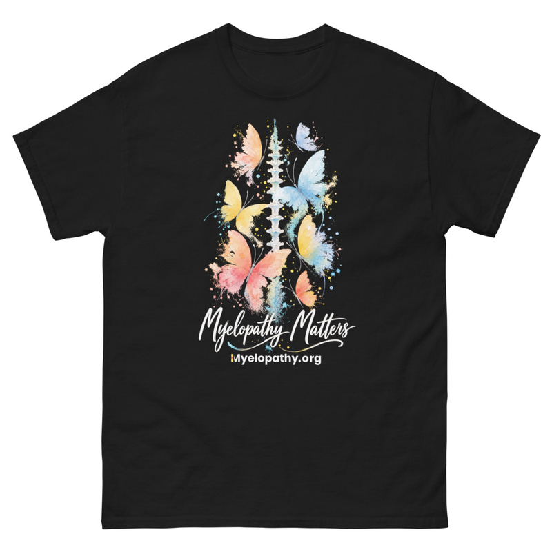 Butterfly Spine Unisex T – S, Black