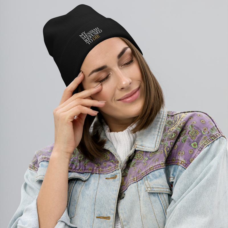 My Messiah Embroidered Beanie