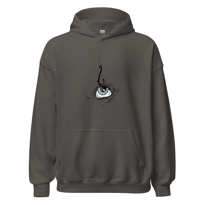 Off a Hook Hoodie — Charcoal