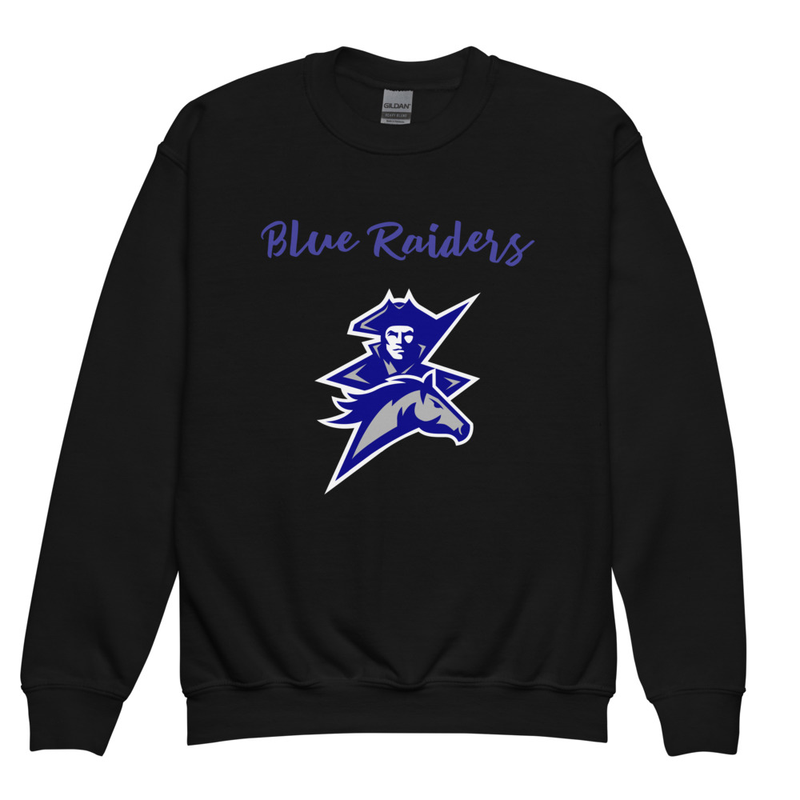 Blue Raider Youth crewneck sweatshirt