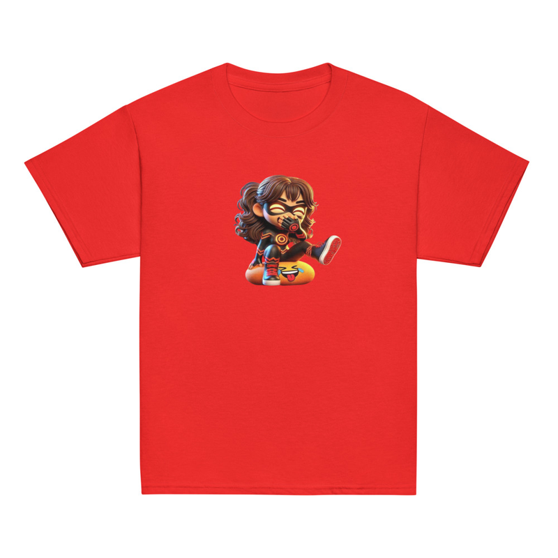 Lora Youth classic tee – S, Red
