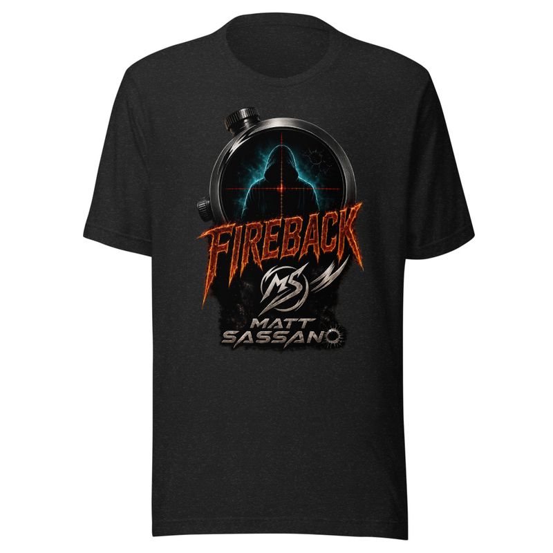 FIRE BACK Official Logo T-shirt
