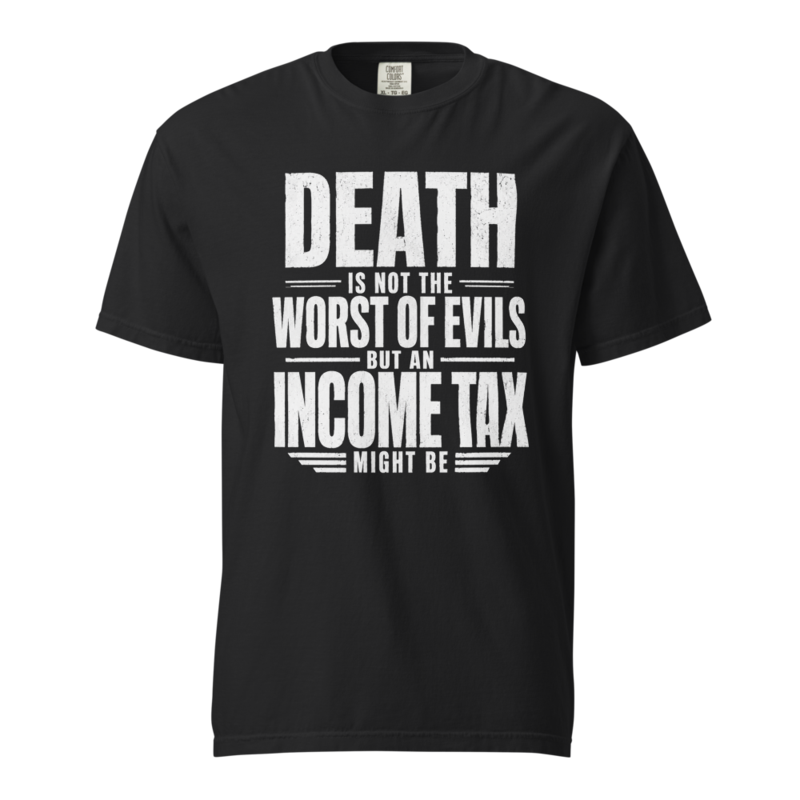 Income Tax T-Shirt (Cotton)