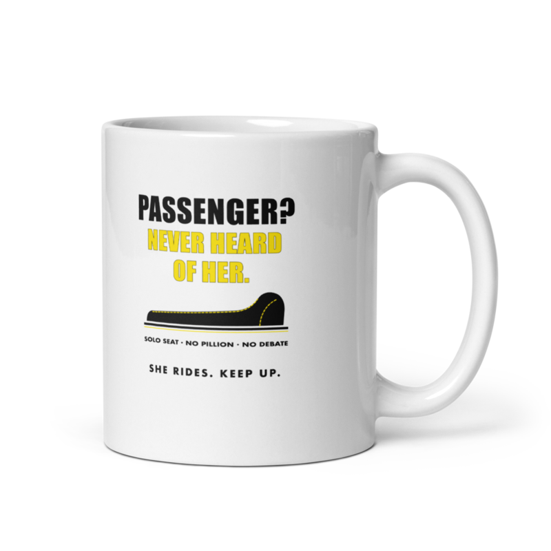 Passenger? Never Heard of Her. Women's Mug