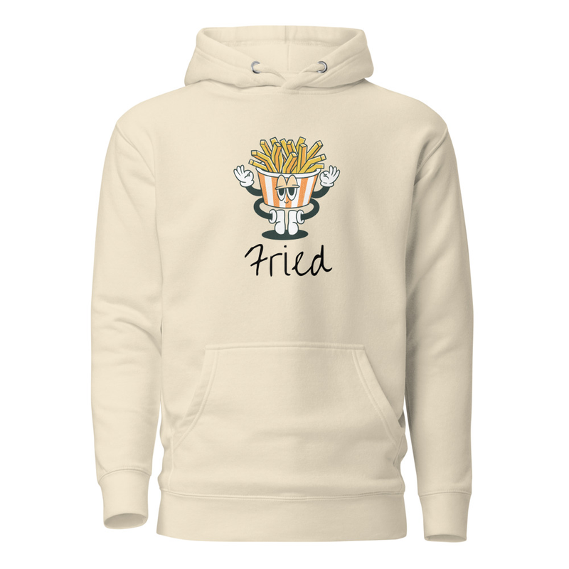 Fried Unisex Hoodie — Eat Sleep Potato — view 4