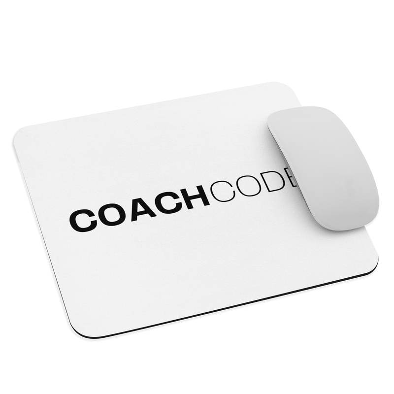 Coach Code Mouse pad
