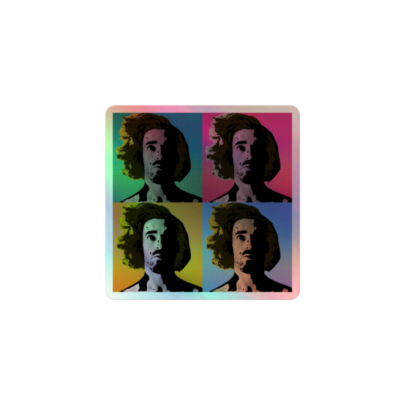 ALIBI holographic sticker