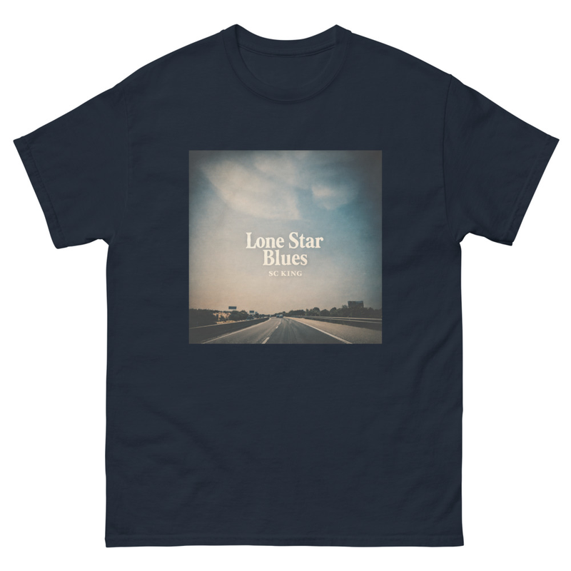 Lone Star Blues - cover art t-shirt