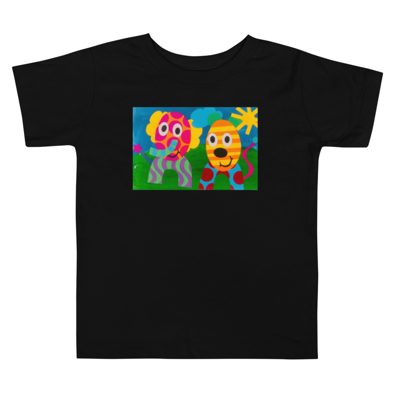 The Elephant & Cheetah - Toddler Tee