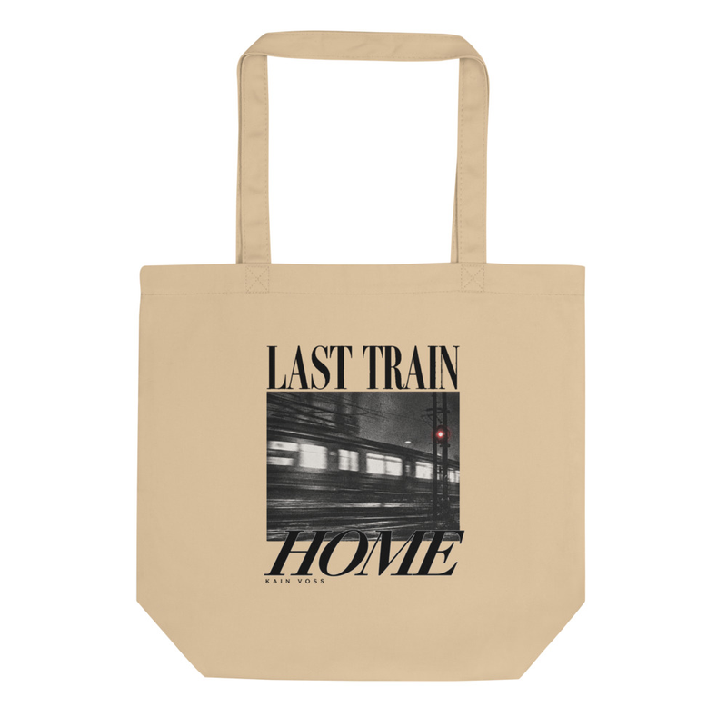 LAST TRAIN HOME Organic Tote