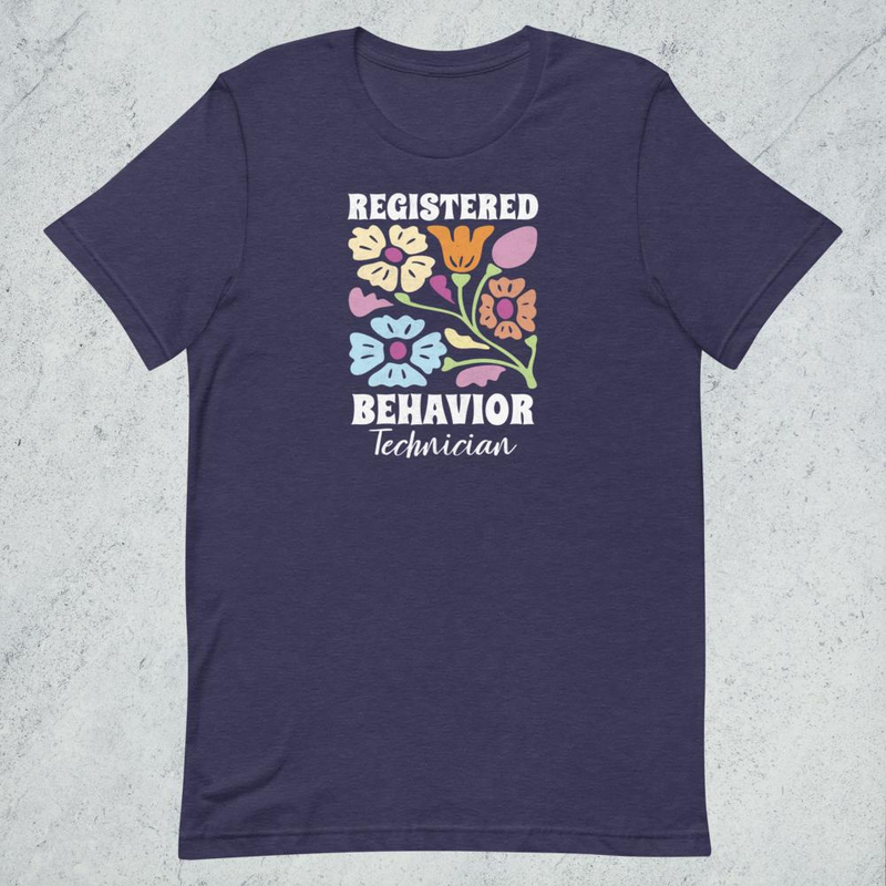 Registred Behavior Technician Funny Nurse Unisex t-shirt mockup 11