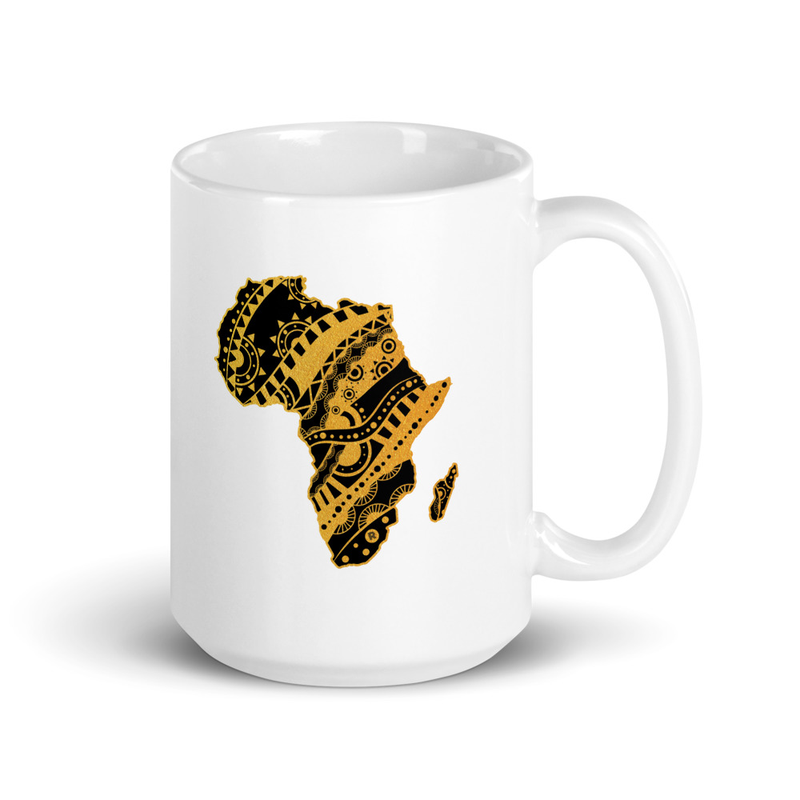 Golden Africa Mug