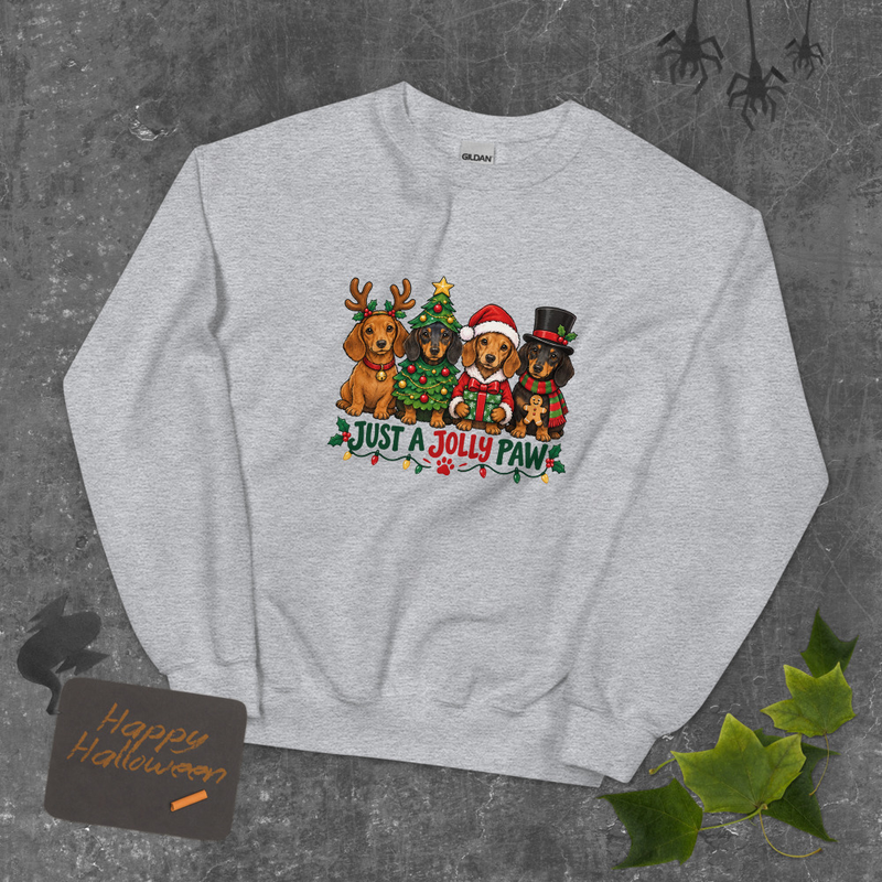 Funny Christmas Calories Don't Count Sweatshirt – view 6