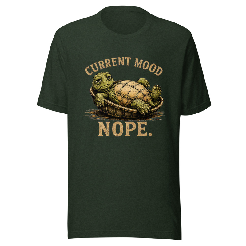 Nope Turtle Unisex T-Shirt