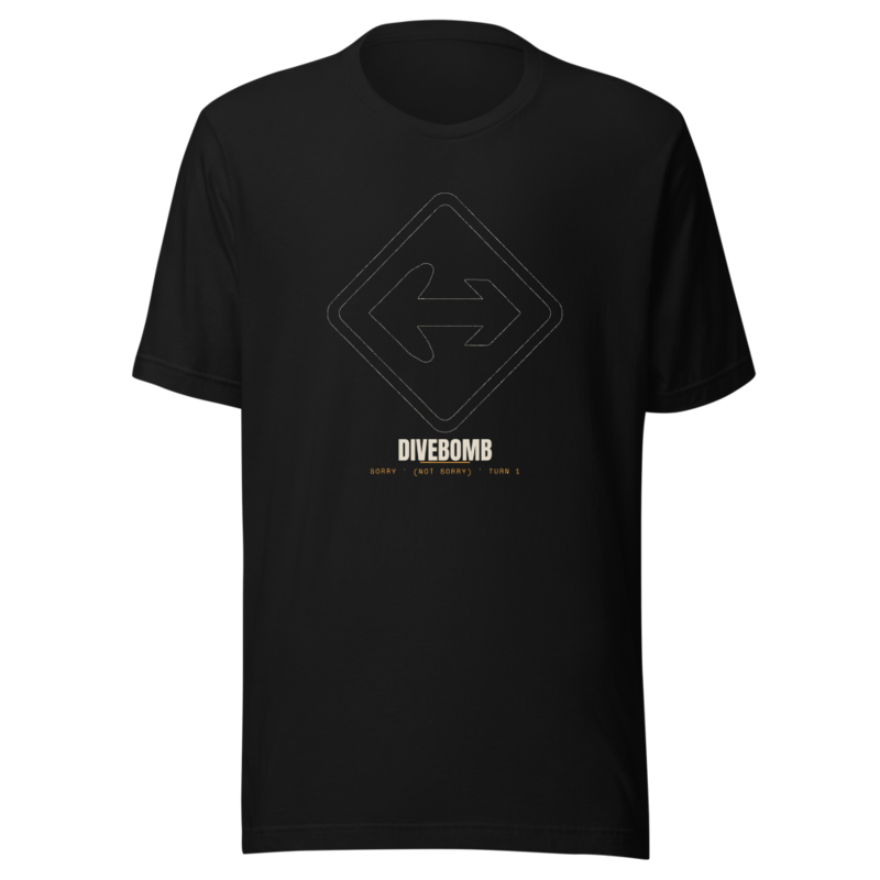 Divebomb Tee mockup