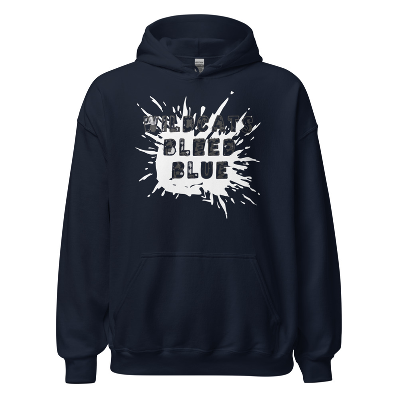 Wildcats Bleed Blue Unisex Hoodie