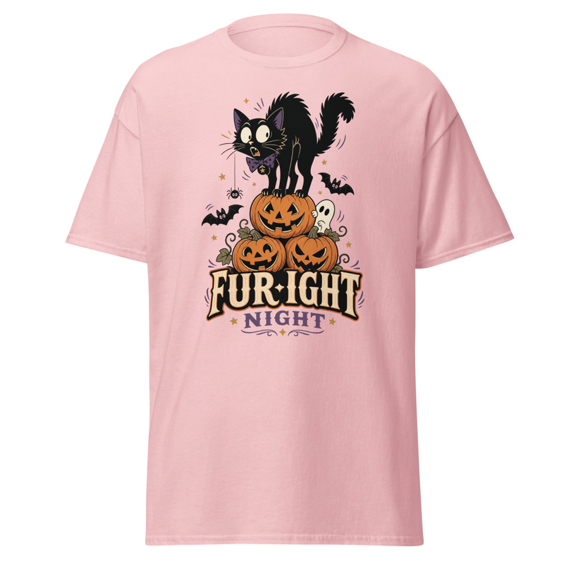 Fur-ight Night Cat