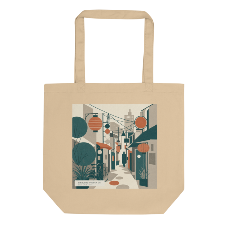 Shinjuku Golden Gai tote bag