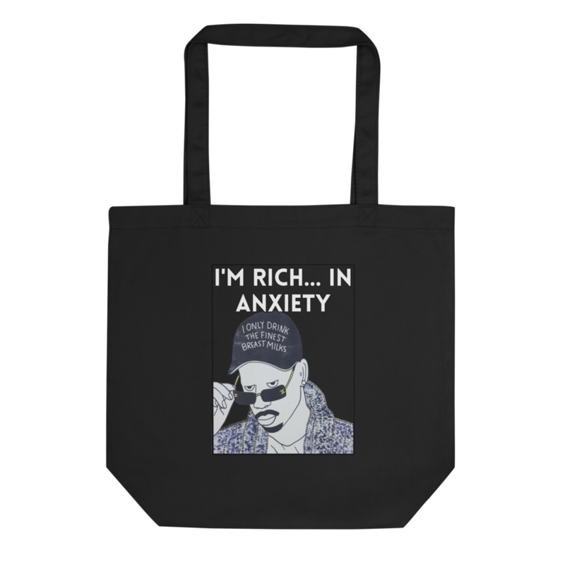 Anxiety rich Tote Bag