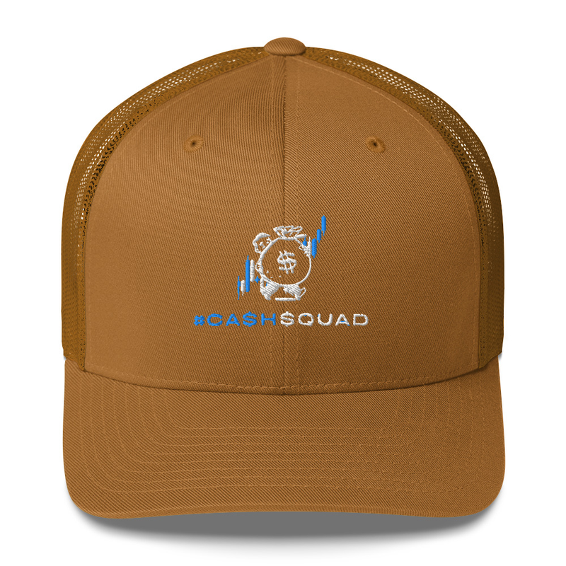 #CashSquad Hat v.1 – One size, Caramel