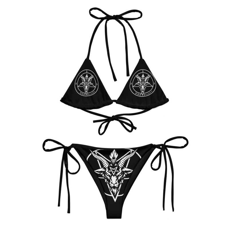 Pentagram string bikini