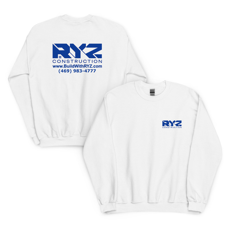 RYZ Sweatshirt – XL, White