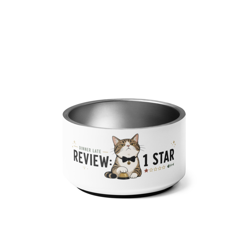 Dinner Late: One Star Bowl in White