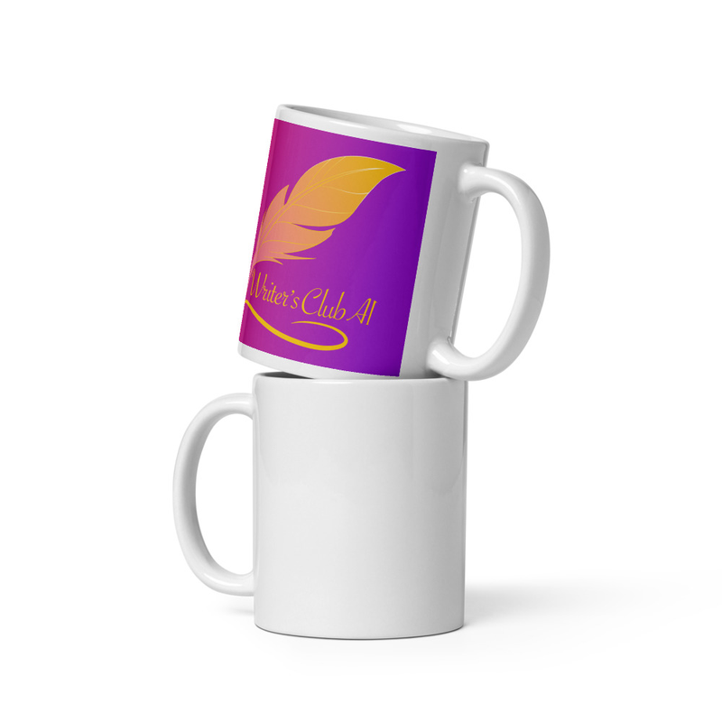 Purple Logo Glossy Mug