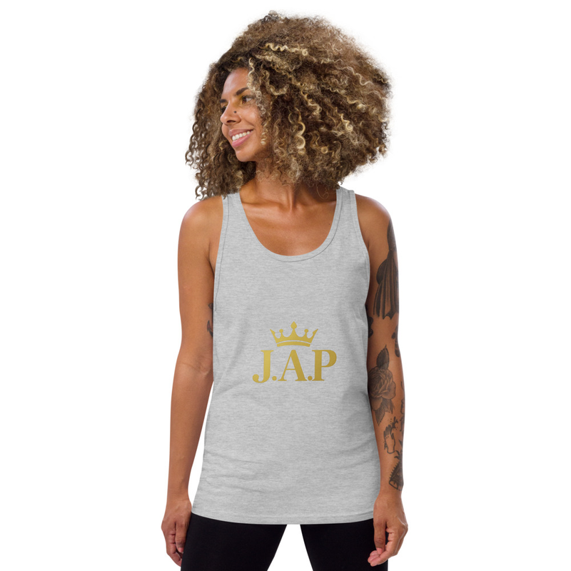 J.A.P Unisex Tank Top – XL, Athletic Heather