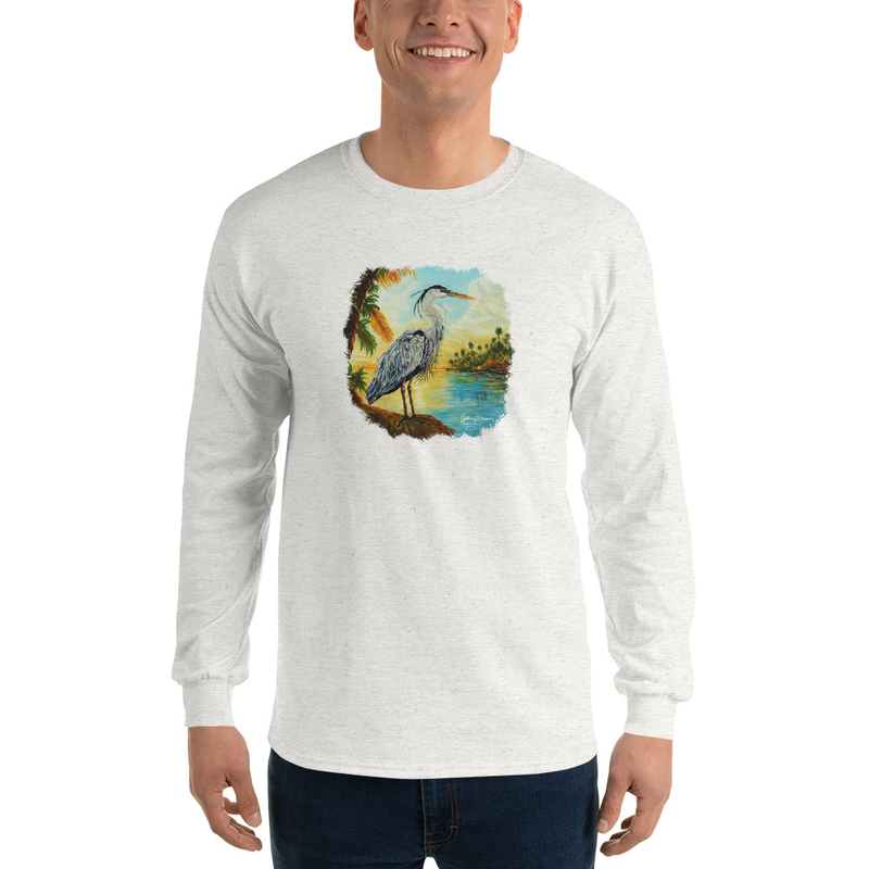 Free Bird Long Sleeve Shirt – 2XL, Ash