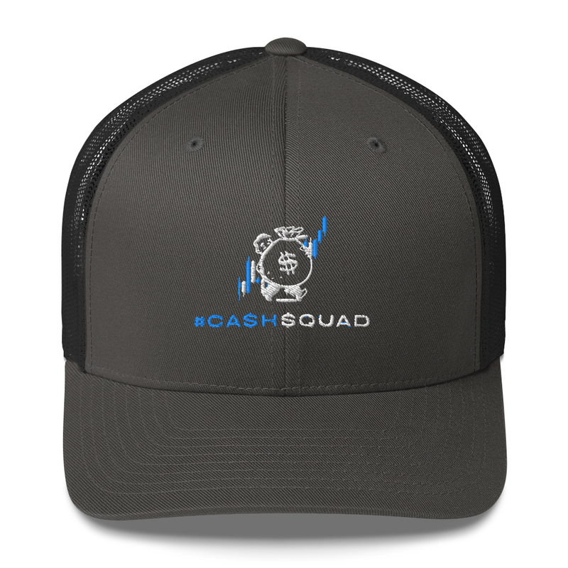 #CashSquad Hat v.1 – One size, Charcoal