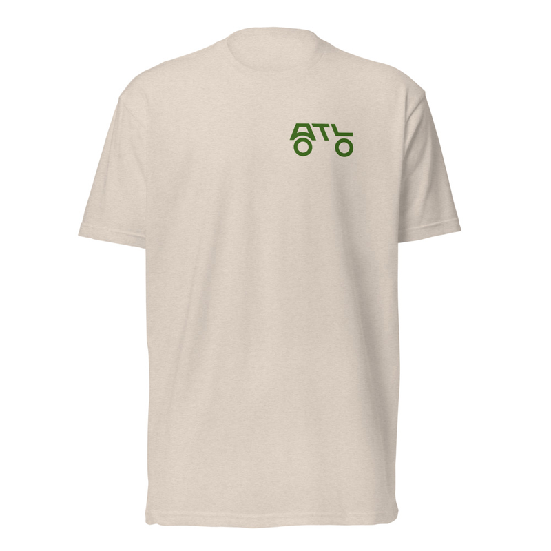 Brand Mark T-Shirt (F/R) - GREEN LOGO – Image 6